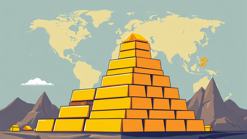 앞으로 금값은 어떻게 될까요? (illustration 스타일)