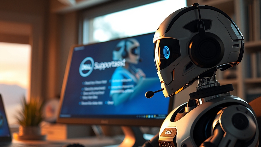 SupportAssist 활용 및 추가 정보 (realistic 스타일)