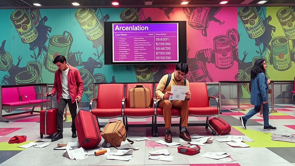 제주도 비행기 결항 대처법: 날씨 영향부터 보상 절차까지 (2025최신) 5 환불 및 보상, 꼼꼼하게 챙기자! (popart 스타일)