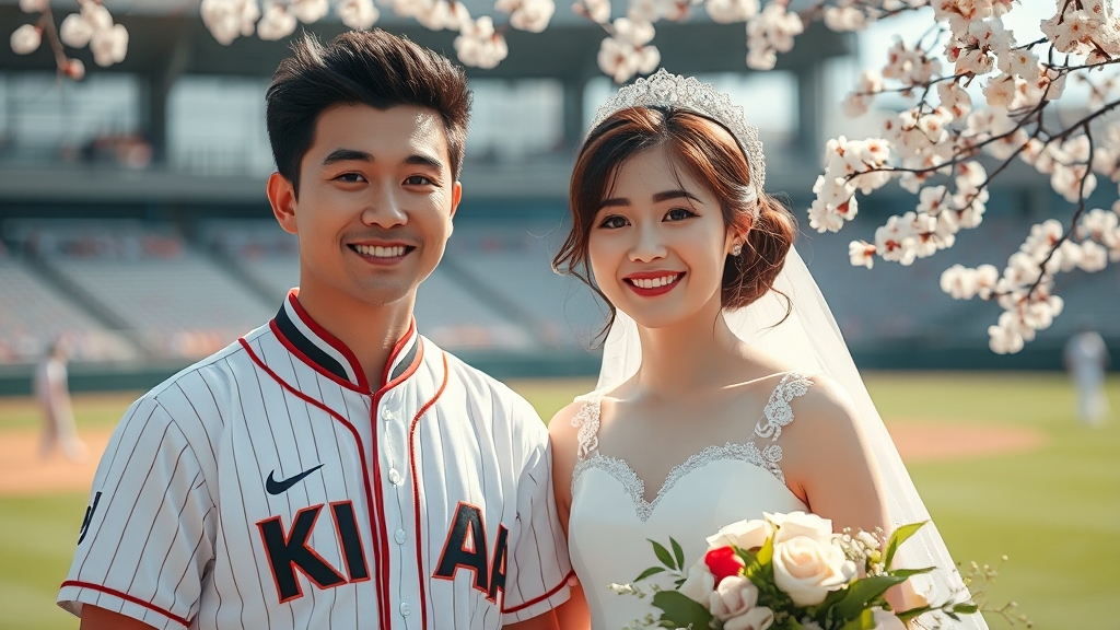 은퇴와 결혼 발표 (realistic 스타일)