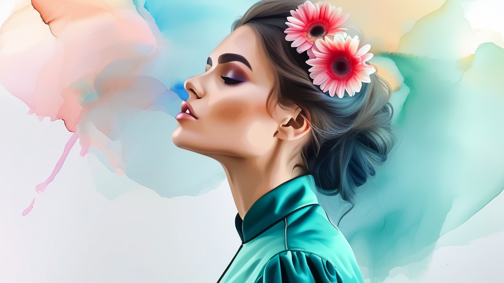 법정의무교육 미이수 시 발생하는 불이익 (watercolor 스타일)