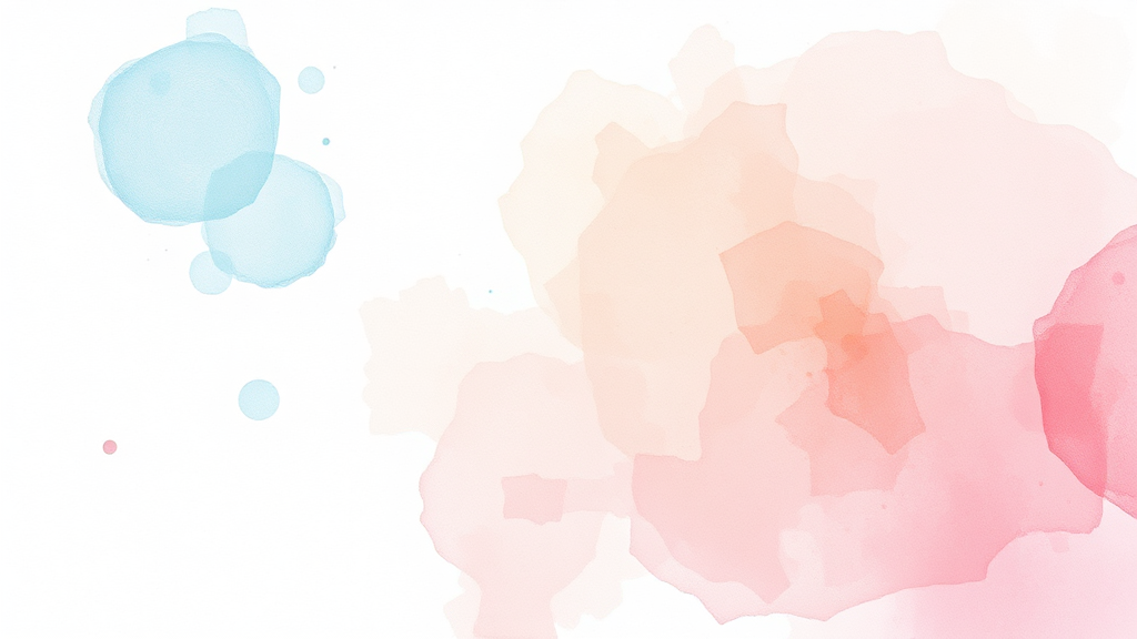 치아보험, 현명한 선택을 위한 가이드 (watercolor 스타일)