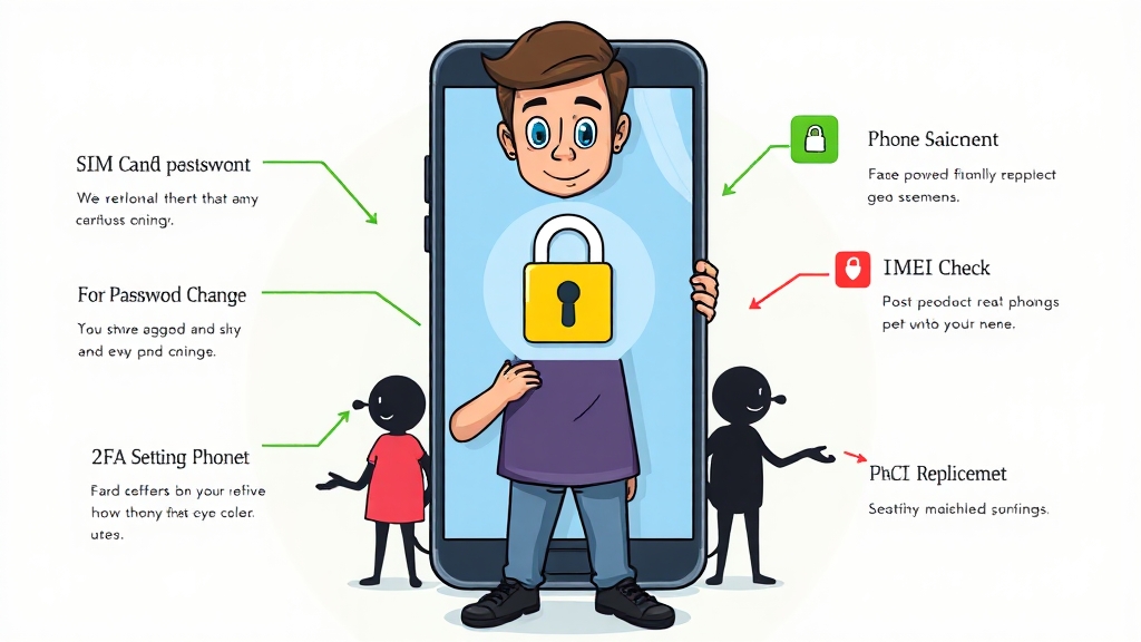 나를 지키는 방법: 사용자 행동 가이드 (cartoon 스타일)