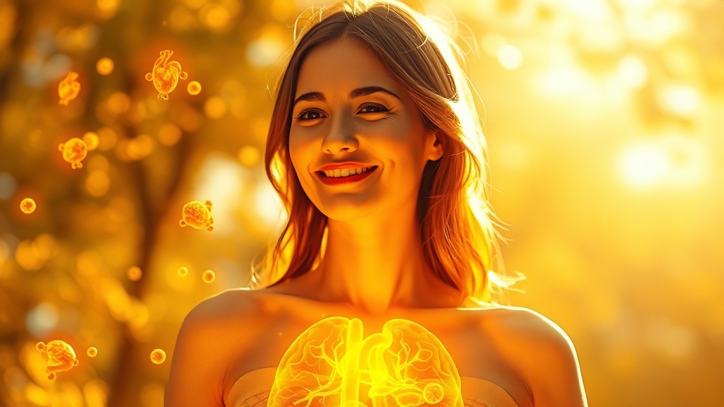 커큐민, 어떤 질병에 도움 될까? (realistic 스타일)