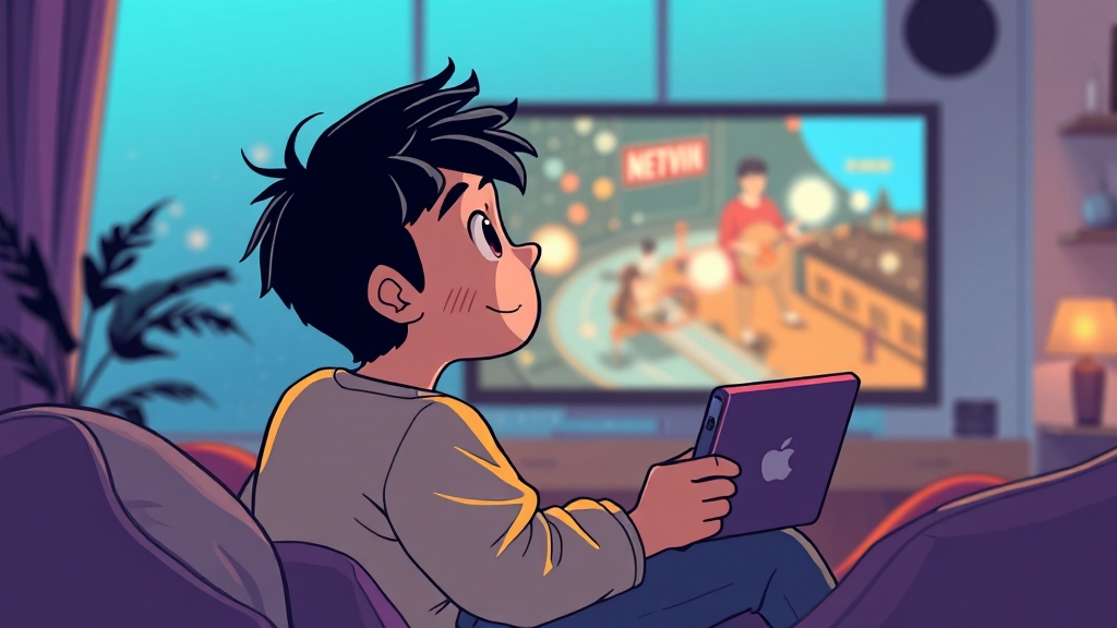 화질 및 시청 경험 (cartoon 스타일)