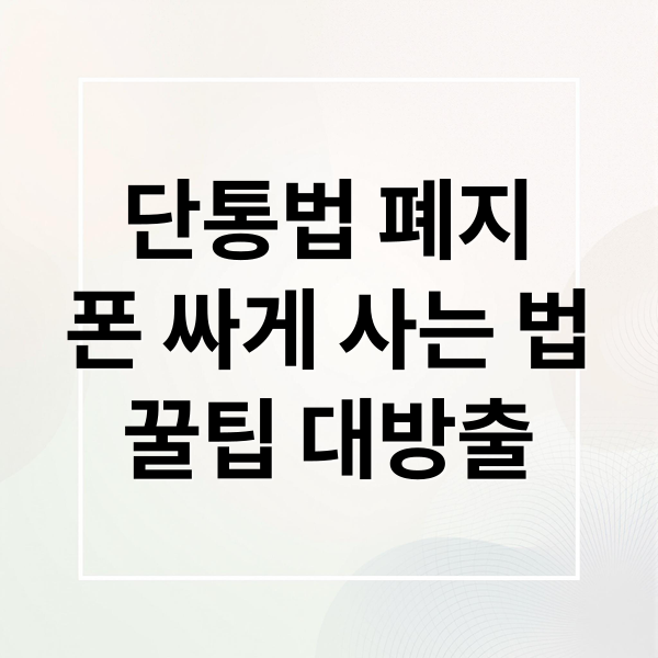 단통법 폐지
폰 싸게 사는 법
꿀팁 대방출 (단통법 폐지 휴대폰 싸게 사는 법)
