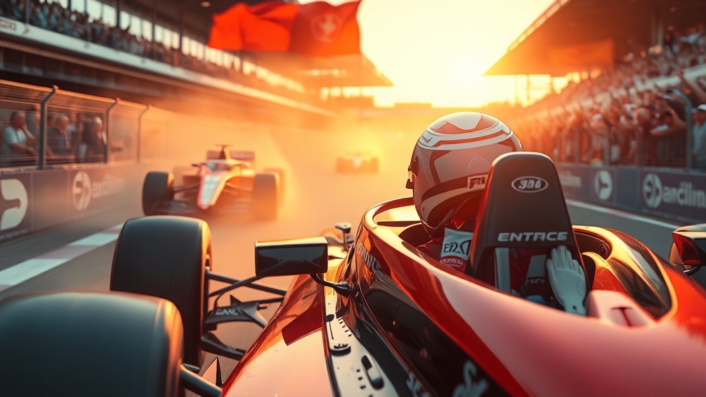 영화 속 F1의 현실적인 면모 (realistic 스타일)