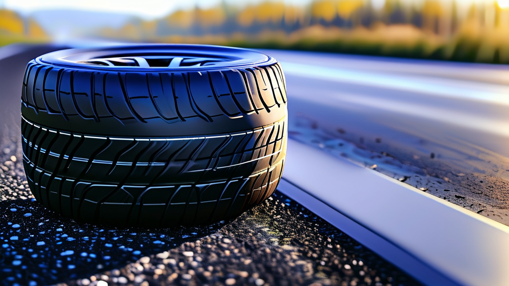 타이어 교체 시기, 언제까지 써도 될까? (realistic 스타일)