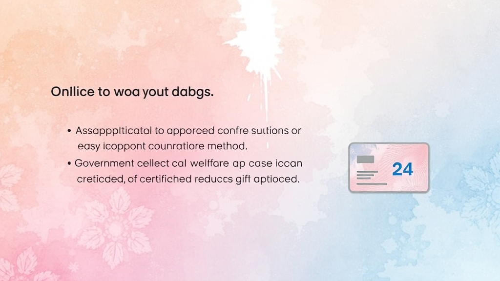 신청 방법, 어렵지 않아요! (watercolor 스타일)