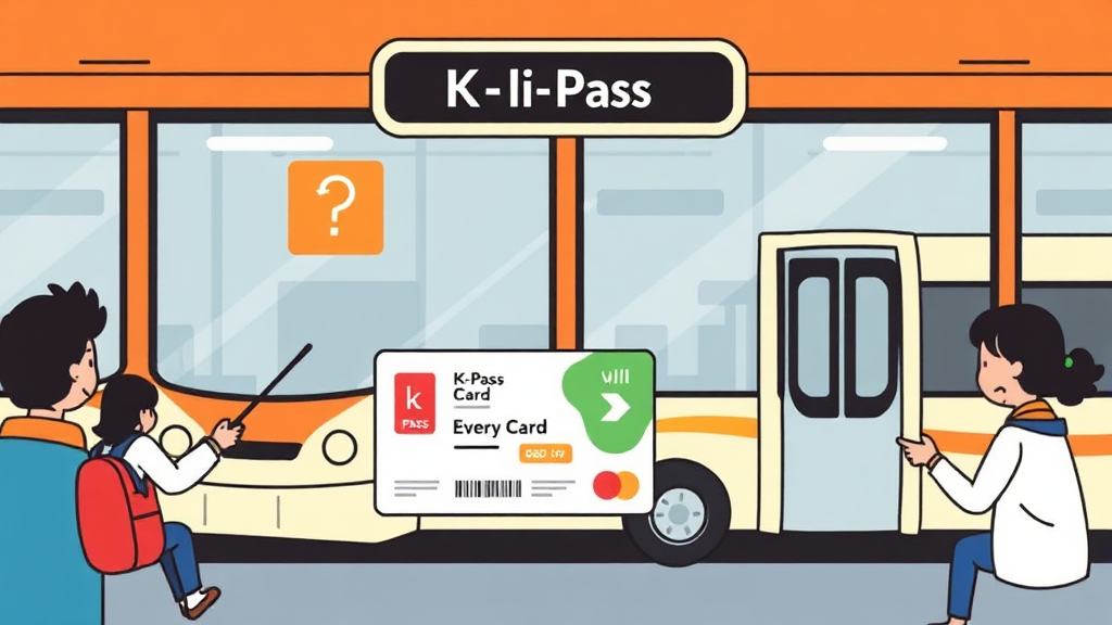 모두의카드 신청 방법 (cartoon 스타일)