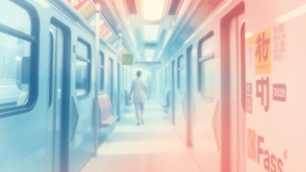 K-패스: 대중교통비 환급 (watercolor 스타일)