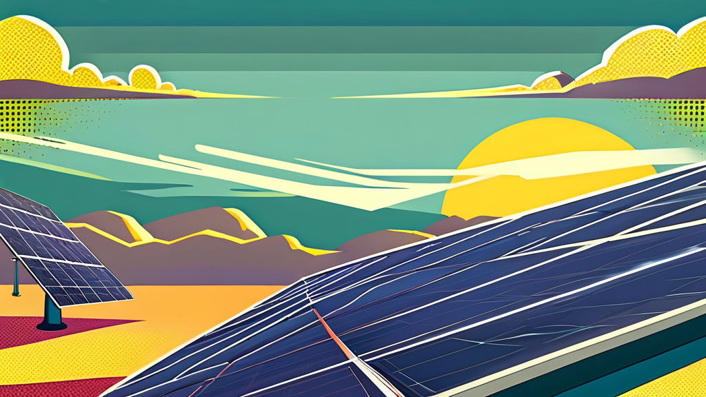 태양광 시장 확대 트렌드 및 투자자 체감 사례 (cartoon 스타일)