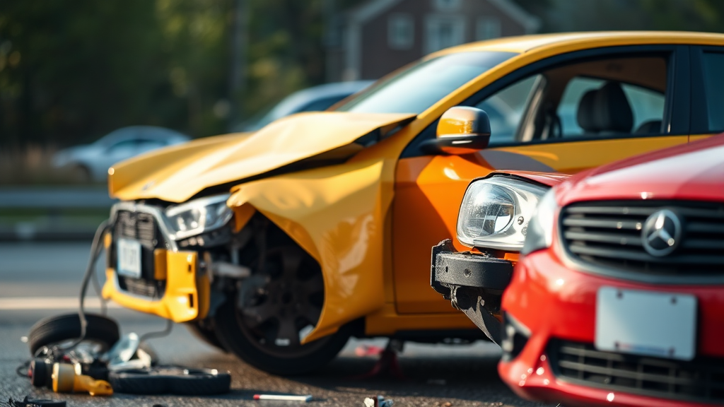 자차처리 할증 기준 (realistic 스타일)