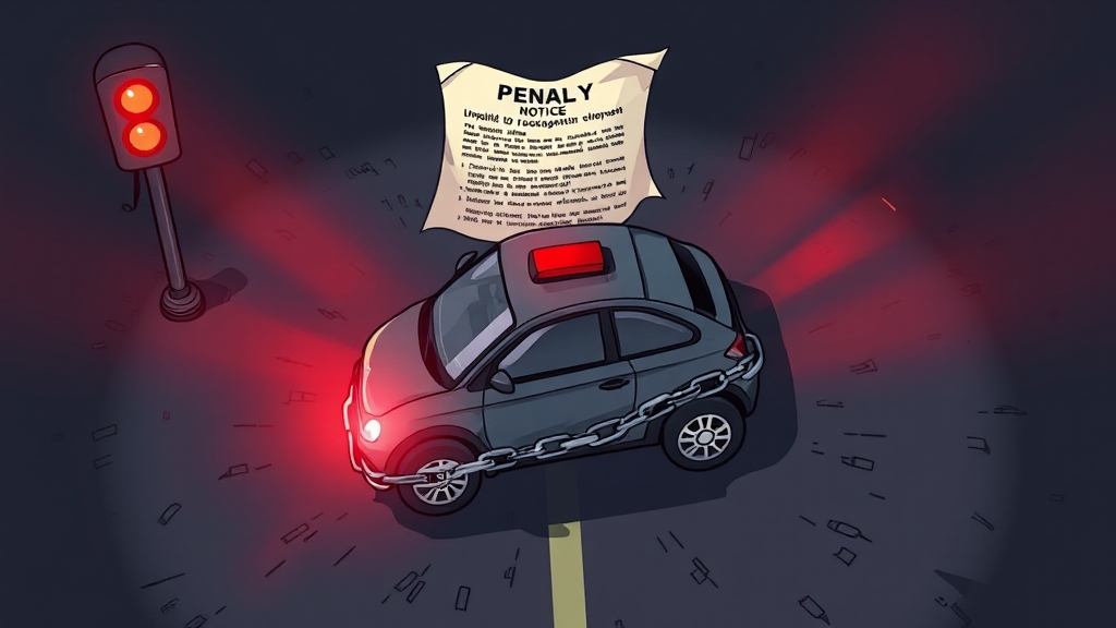 미납 시 불이익 (cartoon 스타일)