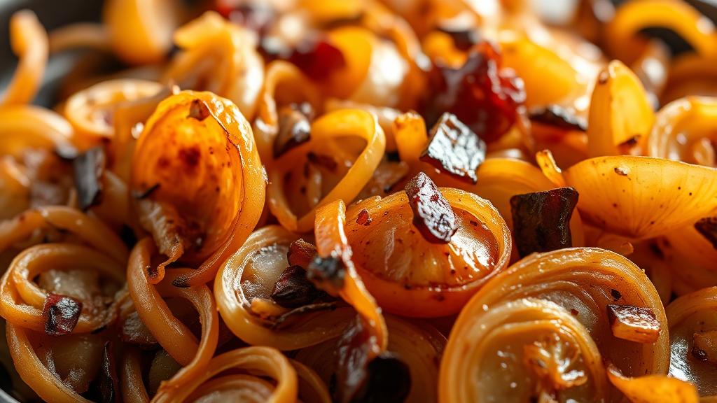 구운 양파 효능, 핵심은? (realistic 스타일)