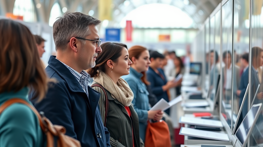 워크넷 채용관 활용 전략 (realistic 스타일)