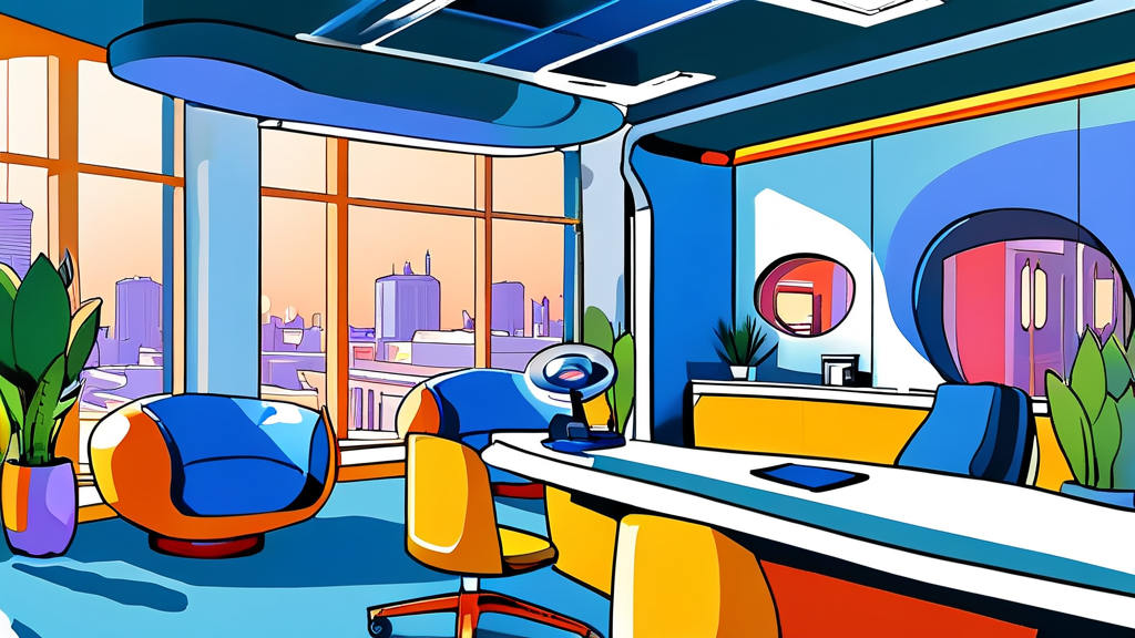 AI 스마트 안경 규제와 시험 시스템의 변화 (cartoon 스타일)