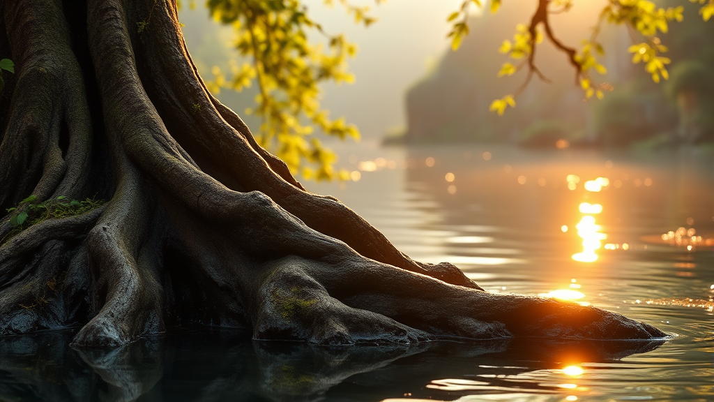 침향, 귀한 보물 이야기 (realistic 스타일)