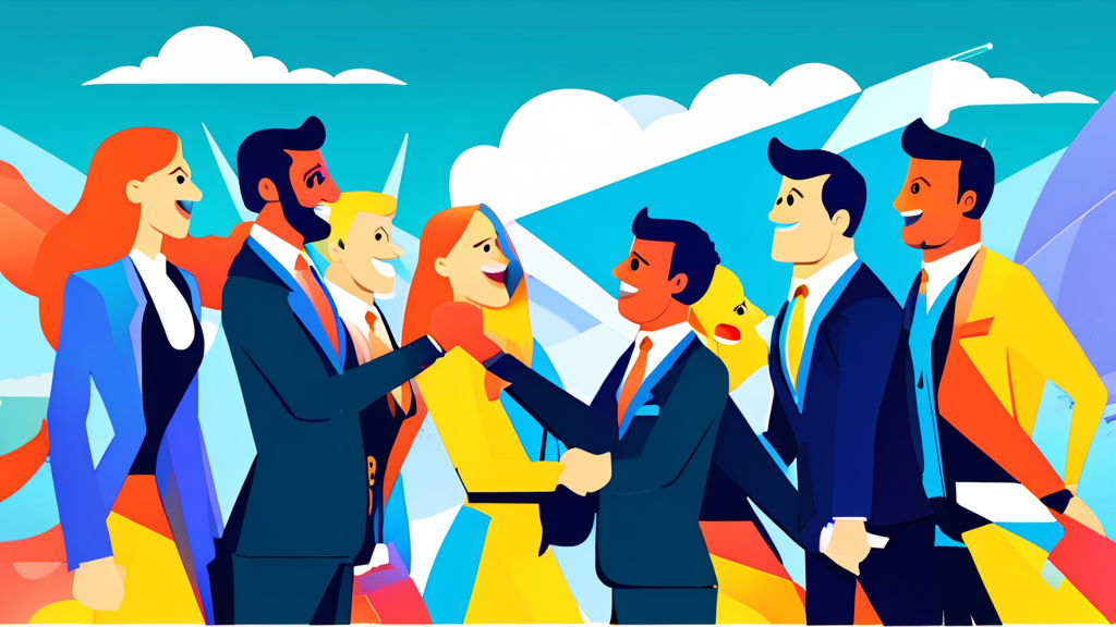 정치권 동향: 총선 앞둔 여야의 움직임 (cartoon 스타일)