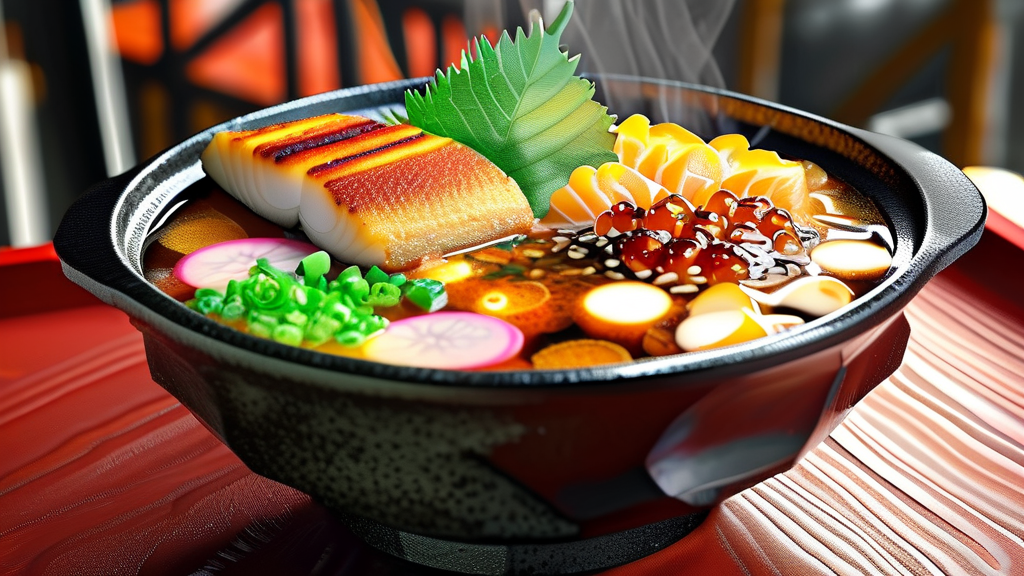 맛과 건강을 동시에! 장어구이 vs 장어탕 (realistic 스타일)