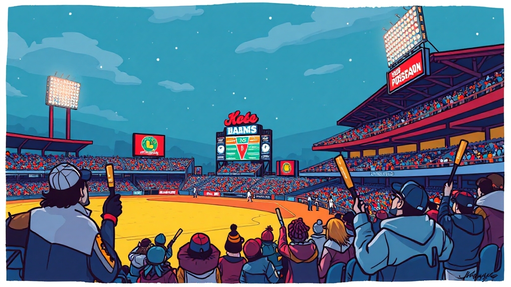 포스트시즌 관람 팁 (cartoon 스타일)