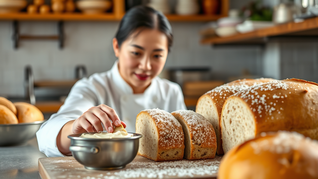 천하제빵 참가 후, 파비올라스는? (realistic 스타일)