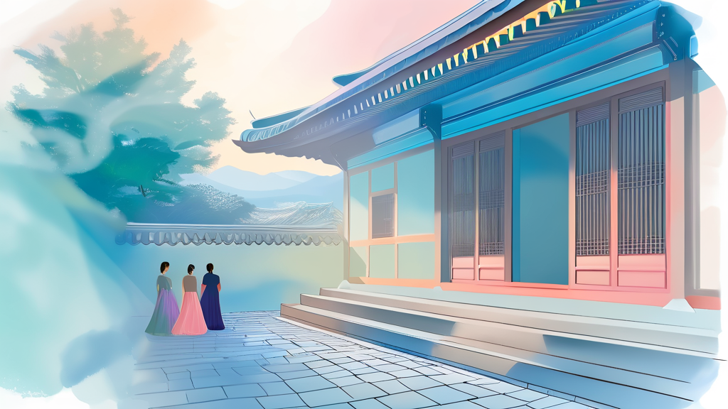 나에게 맞는 무료 전시회 찾는 방법 (watercolor 스타일)