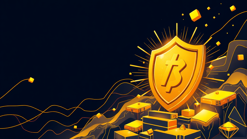 거시경제 변화와 보안 시장 (illustration 스타일)