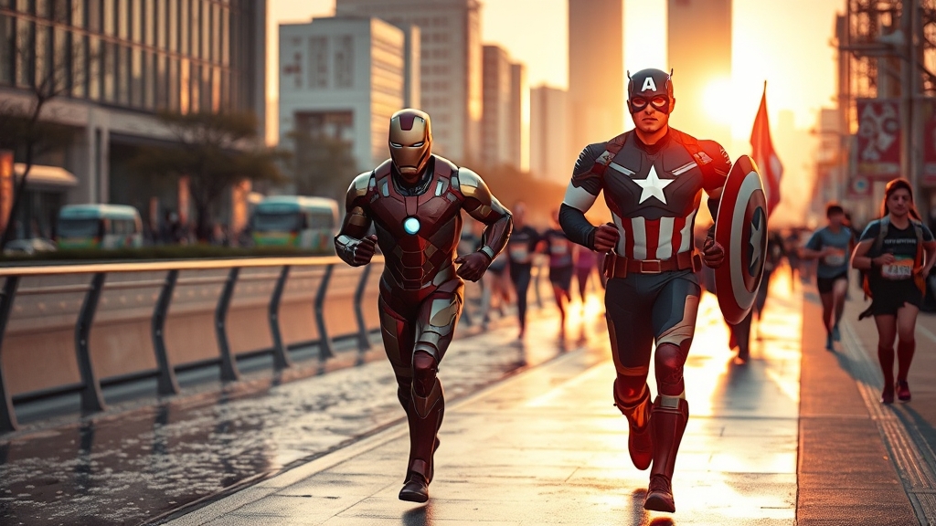 코스 정보 및 선택 (realistic 스타일)