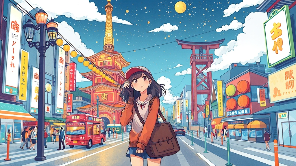 여행 준비와 개요 (illustration 스타일)