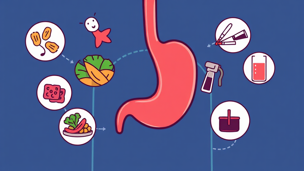 위암 발생률과 위험 요인 파헤치기 (cartoon 스타일)