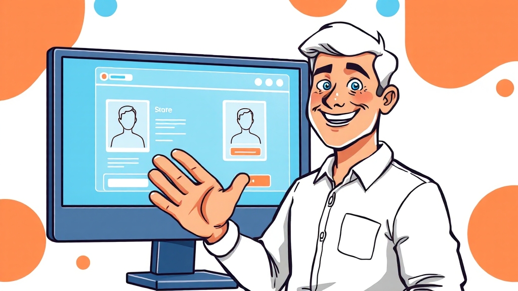 온라인 갱신 상세 절차 (cartoon 스타일)