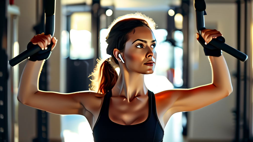 한 달 후: 본격적인 운동 재개를 위한 준비 (realistic 스타일)