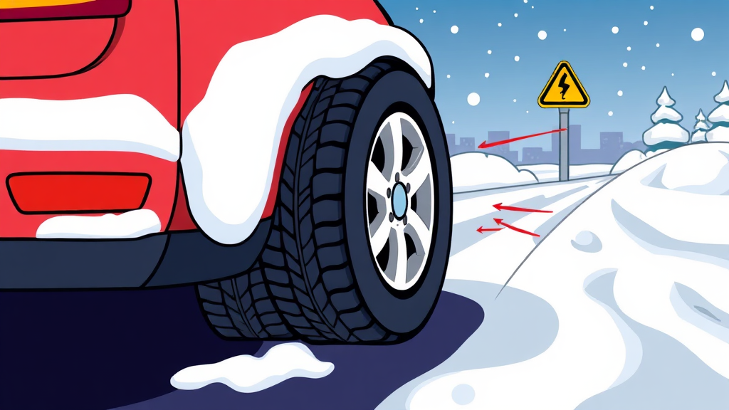 공기압 저하 원인 분석 (cartoon 스타일)