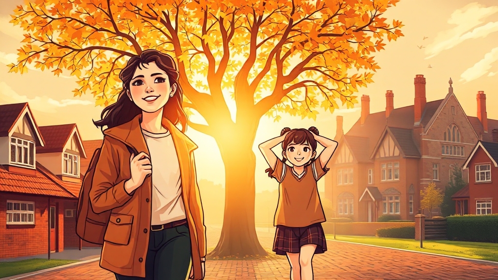 든든한 자립 지원 프로그램 (illustration 스타일)