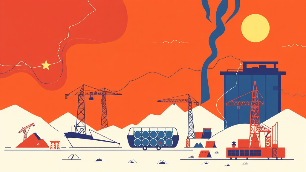 무역전쟁 시대, 투자 전략과 리스크 관리 방안 (illustration 스타일)