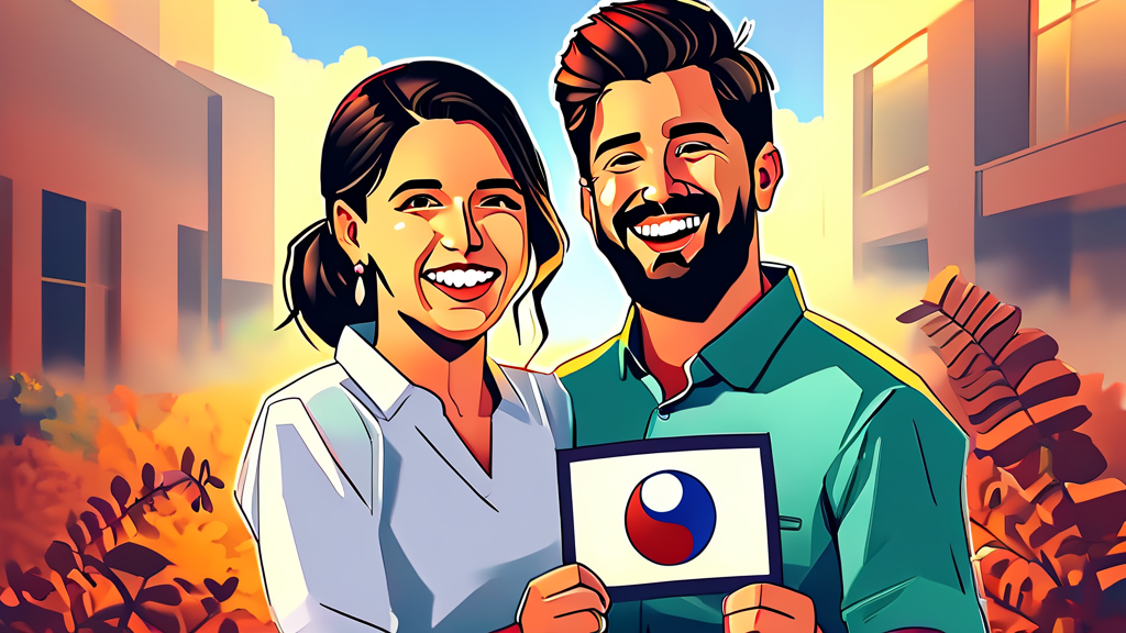 난임 지원 대상 조건: 누가 받을 수 있나요? (cartoon 스타일)