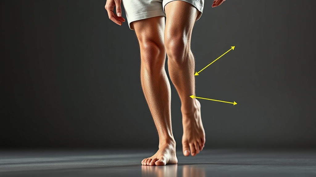 개인 맞춤형 무릎 재건: 100세 보행을 위한 전략 (realistic 스타일)