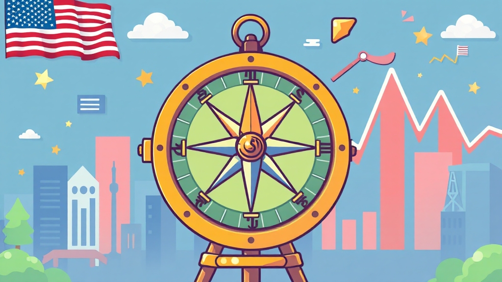 미국 주식 투자 시 고려사항 (cartoon 스타일)