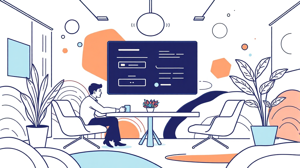 노션 AI 회의록 자동화, 핵심 기능 파헤치기 (illustration 스타일)