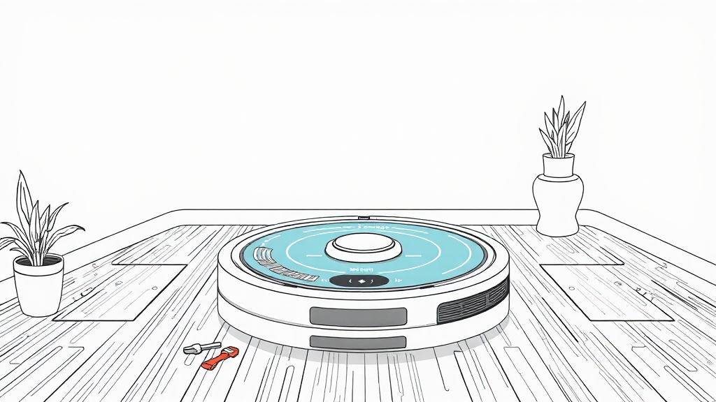 스마트 기능 및 앱 활용법 (illustration 스타일)