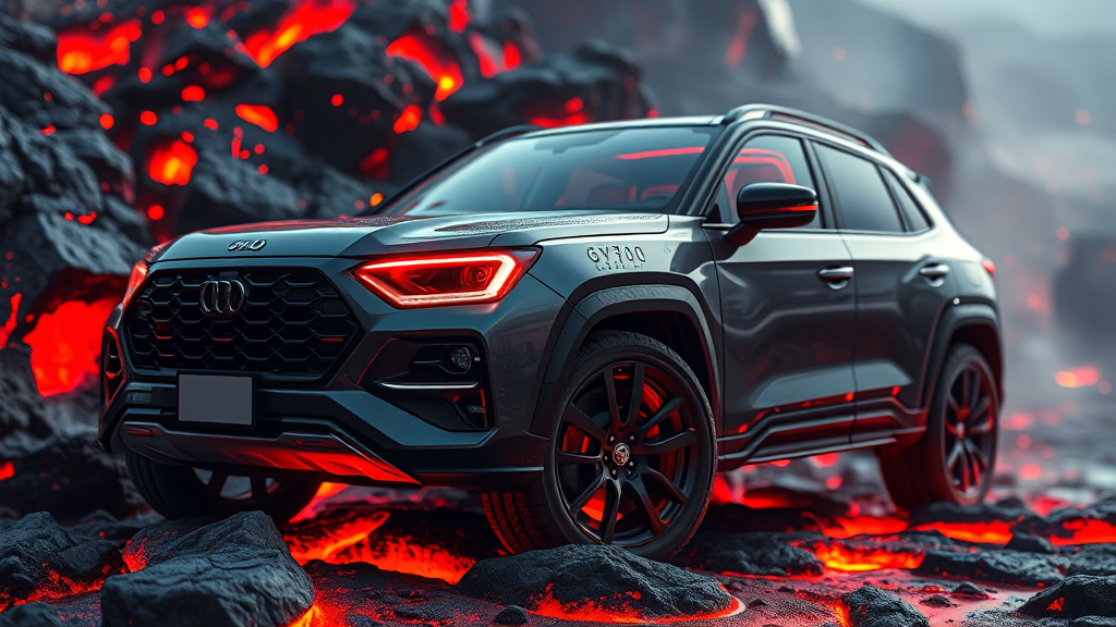 GV60 마그마 출시 정보 (realistic 스타일)