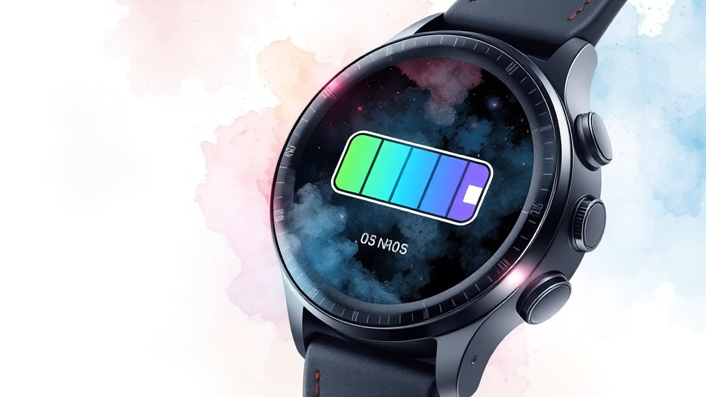 워치7 배터리 성능 & 관리 (watercolor 스타일)