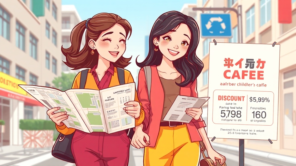 주차 & 위치 정보, 미리 확인하세요! (cartoon 스타일)