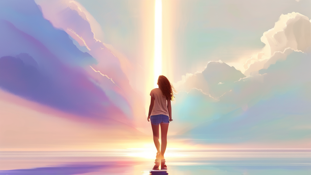 내 마음의 건강 점검하기 (watercolor 스타일)