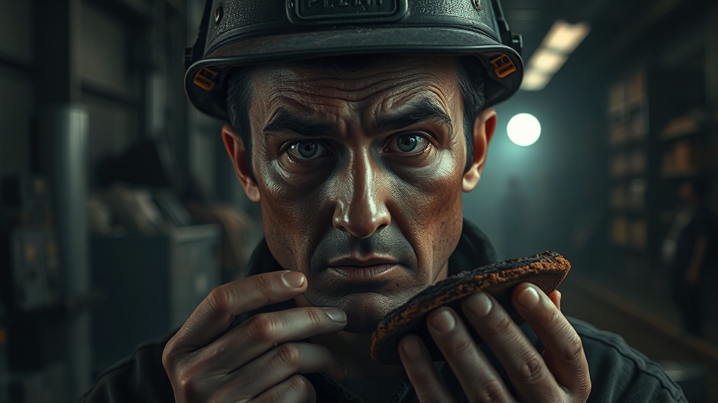 하청업체 직원과 법적 쟁점 (realistic 스타일)