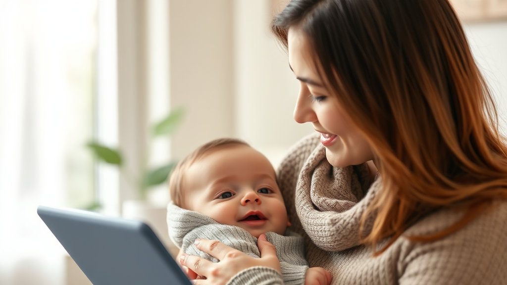 놓치면 후회! 육아휴직/출산휴가 신청 시 주의사항 (realistic 스타일)