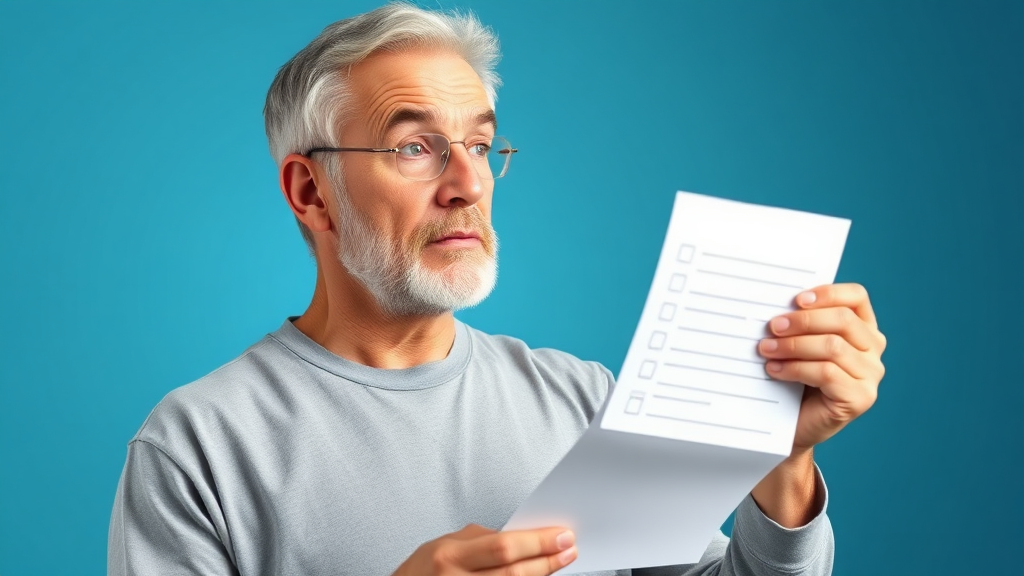 갱년기 자가 진단법 (realistic 스타일)