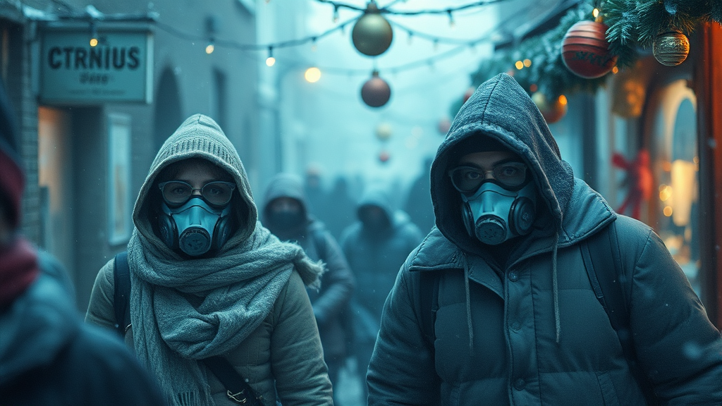 사회 이슈 및 사건 사고 (watercolor 스타일)