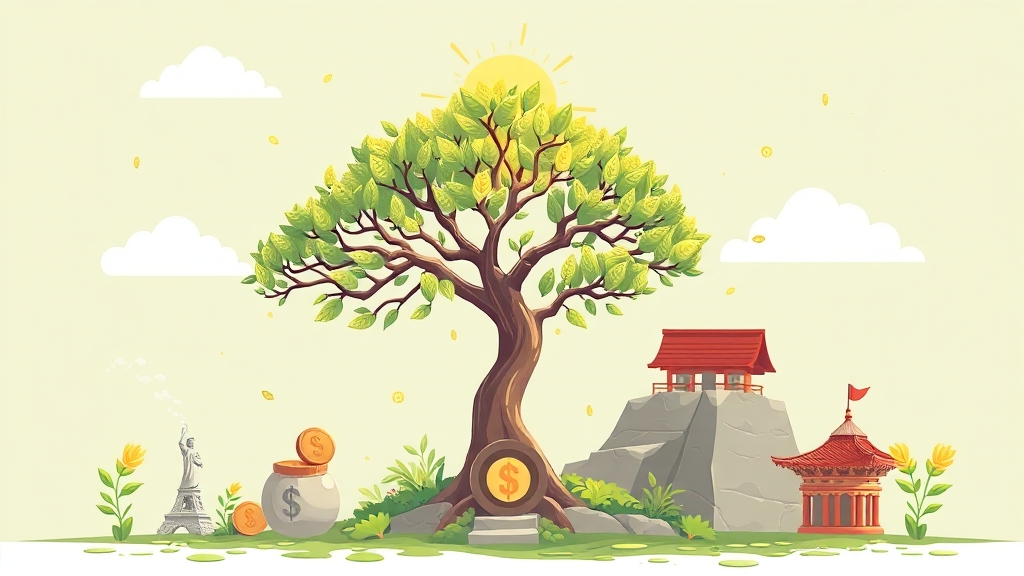 900만원 소득공제 혜택 (illustration 스타일)